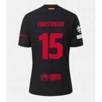 Barcelona Andreas Christensen #15 Gostujuci Dres 2024-25 Kratak Rukav